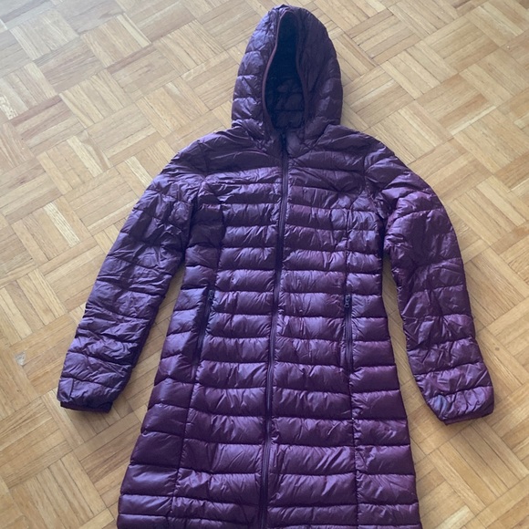 TNA Jackets & Blazers - TNA Women's Burgundy Packable Puffer Jacket